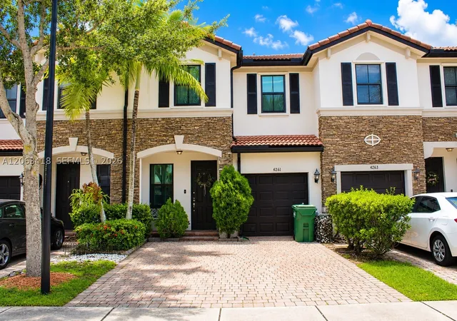 Photo 1 of Townhouse for sale at 4261 Sw 164th Ct, Miami, FL 33185 | MLS# A12063418 | Listing updated on 2026-09-22