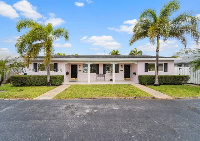 Photo 1 of Multi family home for sale at 1761 1763 Ne 52nd St, Fort Lauderdale, FL 33334 | MLS# A12063990 | Listing updated on 2026-09-11