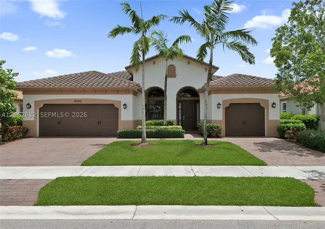 Photo 1 of Single family home for sale at 9000 Lakeview Pl, Parkland, FL 33076 | MLS# A12062632 | Listing updated on 2026-09-13