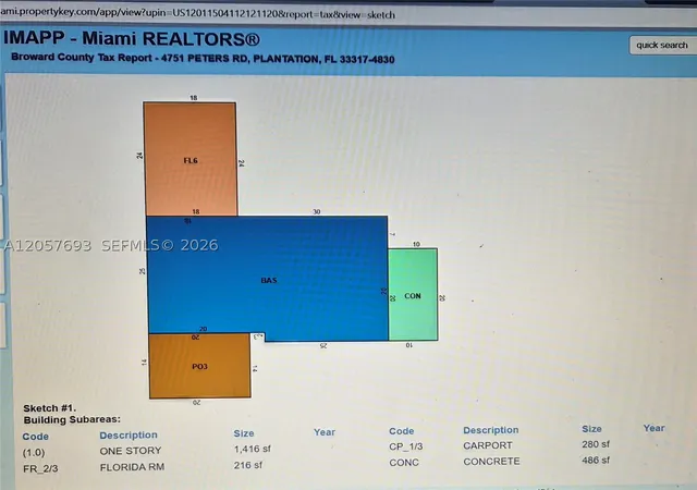 Photo 1 of Single family home for sale at 4751 Peters Rd, Plantation, FL 33317 | MLS# A12057693 | Listing updated on 2026-09-04