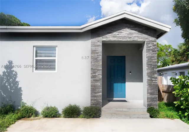 Photo 1 of Single family home for sale at 837 Nw 14th Way, Fort Lauderdale, FL 33311 | MLS# A12066766 | Listing updated on 2026-09-05