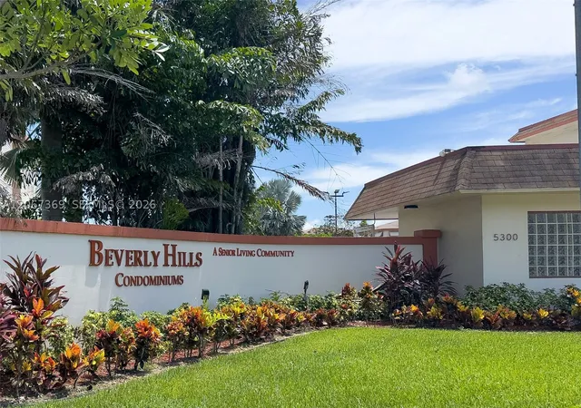 Photo 2 of Condo for sale at 5300 Washington St #T125, Hollywood, FL 33021 | MLS# A12067369 | Listing updated on 2026-09-21