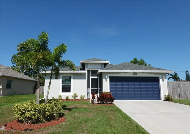 Photo 1 of Single family home for sale at 2167 Sw Best St, Port St Lucie, FL 34984 | MLS# A12067500 | Listing updated on 2026-08-29