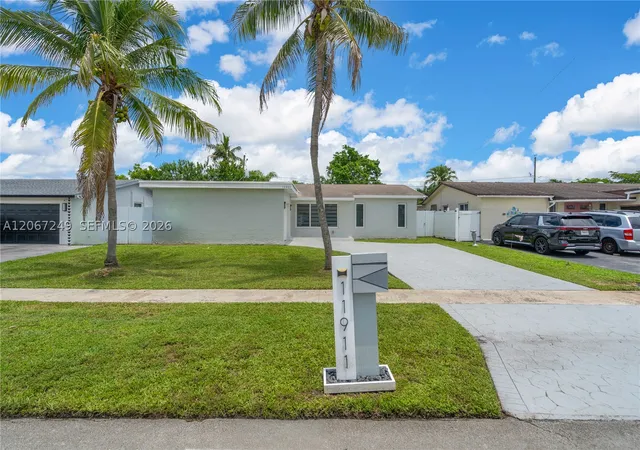 Photo 1 of Single family home for sale at 11911 Nw 32nd Mnr, Sunrise, FL 33323 | MLS# A12067249 | Listing updated on 2026-09-13