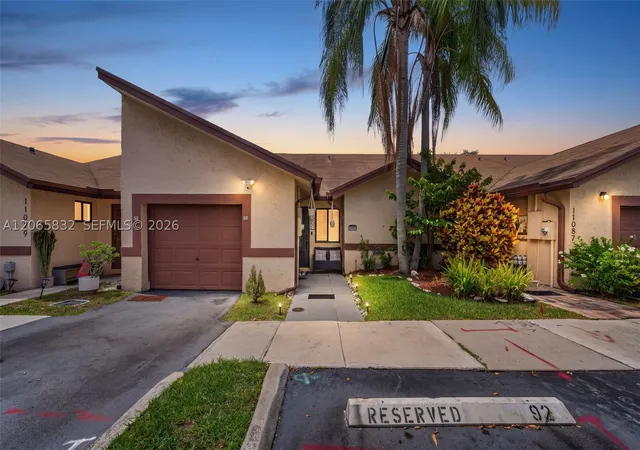 Photo 1 of Sale Pending at 11083 Nw 38th Pl, Sunrise, FL 33351 | MLS# A12065832 | Listing updated on 2026-09-05