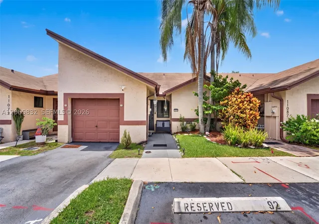 Photo 2 of Sale Pending at 11083 Nw 38th Pl, Sunrise, FL 33351 | MLS# A12065832 | Listing updated on 2026-09-05