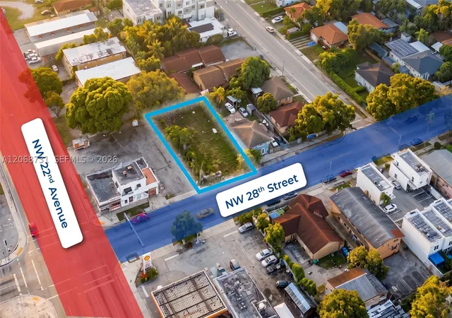 Photo 2 of Land for sale at 2177 Nw 28th St, Miami, FL 33142 | MLS# A12068731 | Listing updated on 2026-09-11
