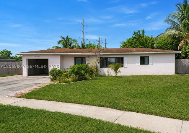 Photo 2 of Single family home for sale at 1409 Broadmoor, North Lauderdale, FL 33068 | MLS# A12068800 | Listing updated on 2026-09-03