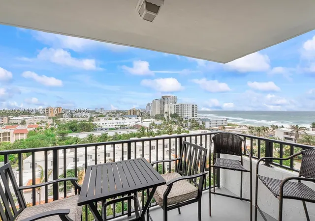 Condo for sale at 531 N Ocean Blvd #1005, Pompano Beach, FL 33062 | MLS# A12057421 | Listing updated on 2026-09-30