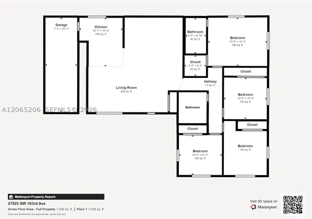 Photo 4 of Single family home for sale at 27925 Sw 163Rd Ave, Homestead, FL 33031 | MLS# A12065206 | Listing updated on 2026-09-14