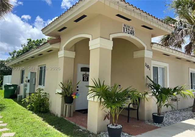 Photo 1 of Townhouse for sale at 13248 Old Biscayne Dr #1101, Homestead, FL 33033 | MLS# A12070215 | Listing updated on 2026-09-01