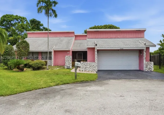 Single family home for sale at 7300 Corkwood Ter, Tamarac, FL 33321 | MLS# A12068513