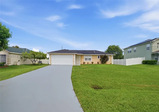 Photo 1 of Single family home for sale at 3321 Sw Frankford St, Port St Lucie, FL 34953 | MLS# A12068579 | Listing updated on 2026-09-15