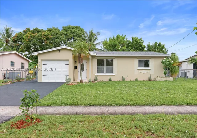 Photo 1 of Single family home for sale at 3561 Nw 41st St, Lauderdale Lakes, FL 33309 | MLS# A12070831 | Listing updated on 2026-09-06