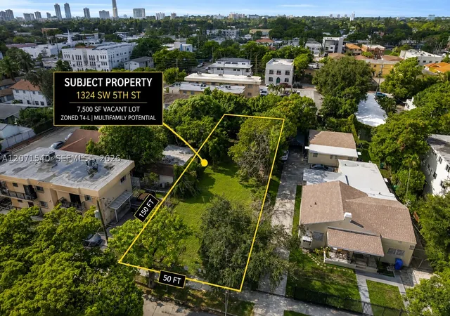 Photo 2 of Land for sale at 1324 Sw 5114 Sw 6th St, Miami, FL 33135 | MLS# A12071540 | Listing updated on 2026-09-10