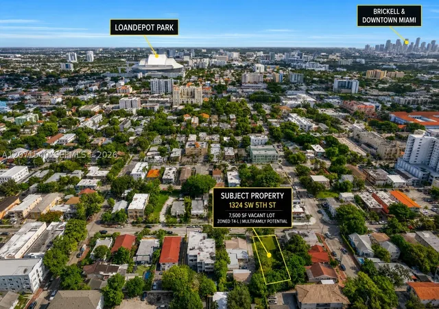 Photo 3 of Land for sale at 1324 Sw 5114 Sw 6th St, Miami, FL 33135 | MLS# A12071540 | Listing updated on 2026-09-10