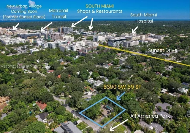 Photo 2 of Single family home for sale at 6390 Sw 69Th St, South Miami, FL 33143 | MLS# A12070511 | Listing updated on 2026-08-26