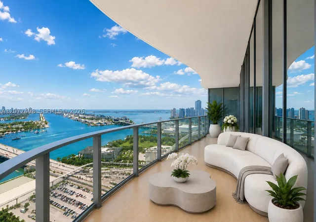 Listing Photo 2 - Condo for sale in building located at 1400 Biscayne Blvd, Miami, FL 33132 - Unit #4206