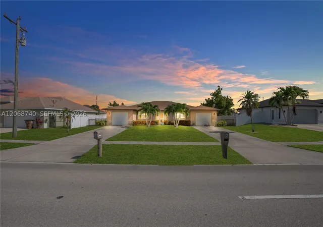 Photo 1 of Multi family home for sale at 836 Trafalgar Pkwy, Cape Coral, FL 33991 | MLS# A12068740 | Listing updated on 2026-09-03