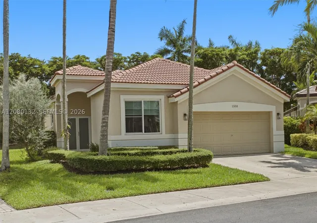Photo 1 of Single family home for sale at 1508 Winterberry Ln, Weston, FL 33327 | MLS# A12080132 | Listing updated on 2026-09-14