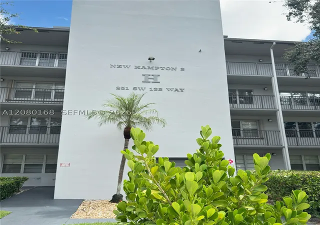 Photo 2 of Sale Pending at 251 Sw 132nd Way #206H, Pembroke Pines, FL 33027 | MLS# A12080168 | Listing updated on 2026-09-05