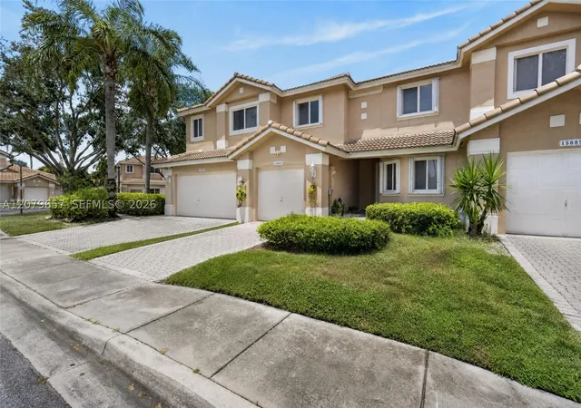 Photo 3 of Townhouse for sale at 15891 SW 12th Street, Pembroke Pines, FL 33027 | MLS# A12079657 | Listing updated on 2026-09-13