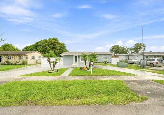 Photo 1 of Sale Pending at 4111 Nw 203rd Lane, Miami Gardens, FL 33055 | MLS# A12080853 | Listing updated on 2026-09-09