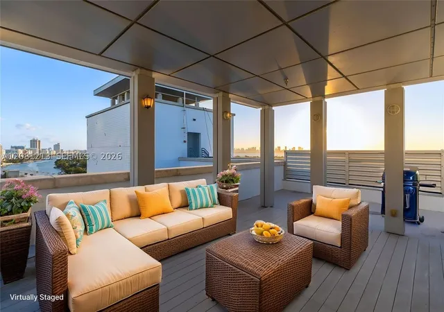 Listing Photo 4 - Condo for sale in building located at 201 Aqua Ave, Miami Beach, FL 33141 - Unit #PH4