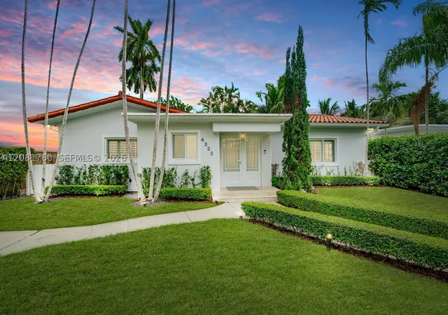 Photo 2 of Single family home for sale at 4323 N Bay Rd, Miami Beach, FL 33140 | MLS# A12081780 | Listing updated on 2026-09-04