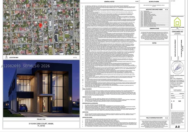 Photo 2 of Land for sale at 3118 NW 22nd Court, Miami, FL 33142 | MLS# A12082693 | Listing updated on 2026-09-03