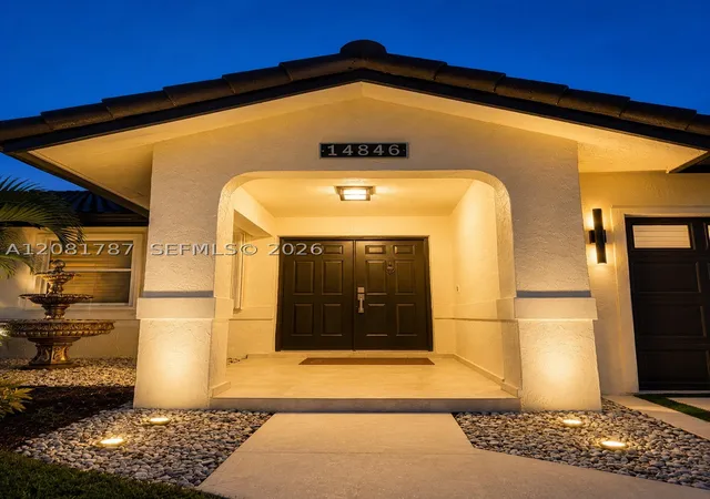 Photo 3 of Single family home for sale at 14846 Sw 168th Terrace, Miami, FL 33187 | MLS# A12081787 | Listing updated on 2026-10-03