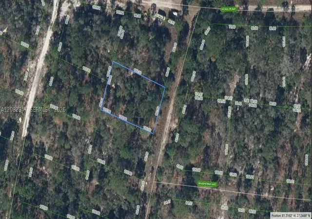 Photo 1 of Land for sale at 332 Sunnyside Dr, Lake Placid, FL 33852 | MLS# A12082947 | Listing updated on 2026-09-04