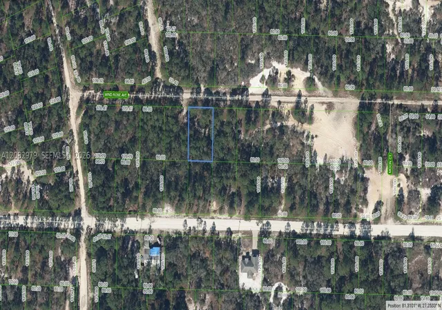 Photo 1 of Land for sale at 411 Wind Rose Ave, Lake Placid, FL 33852 | MLS# A12082979 | Listing updated on 2026-09-04