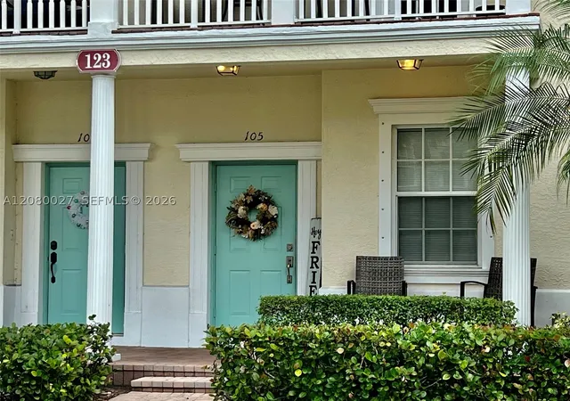 Photo 2 of Condo for sale at 123 E Royal Palm Cir #105, Jupiter, FL 33458 | MLS# A12080027 | Listing updated on 2026-09-04
