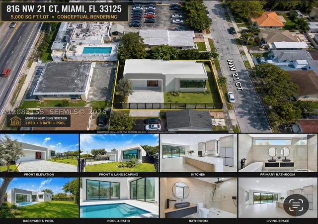 Photo 4 of Land for sale at 816 NW 21st Court, Miami, FL 33125 | MLS# A12083155 | Listing updated on 2026-09-10
