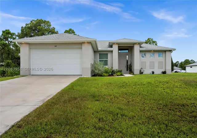 Photo 1 of Single family home for sale at 3417 14th Street W, Lehigh Acres, FL 33971 | MLS# A12083958 | Listing updated on 2026-09-05