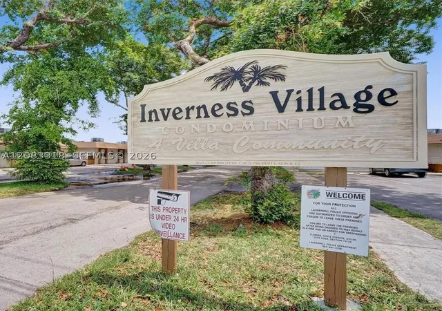Photo 1 of Condo for sale at 5321 Nw 23rd Street #181, Lauderhill, FL 33313 | MLS# A12083318 | Listing updated on 2026-09-05