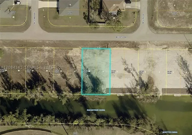 Photo 2 of Land for sale at 2208 Ne 39th Terrace, Cape Coral, FL 33909 | MLS# A12084341 | Listing updated on 2026-09-07