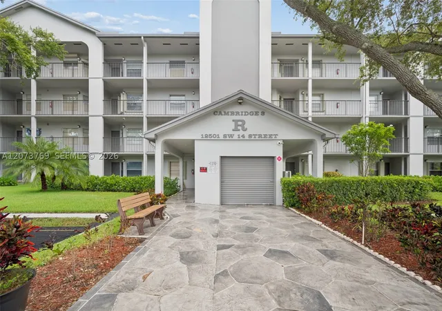 Photo 1 of Condo for sale at 12501 Sw 14th Street #401R, Pembroke Pines, FL 33027 | MLS# A12073769 | Listing updated on 2026-09-07