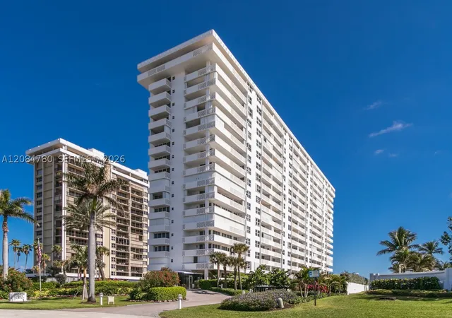 Photo 1 of Condo for sale at 1200 S Ocean Blvd #17G, Boca Raton, FL 33432 | MLS# A12084780 | Listing updated on 2026-09-08
