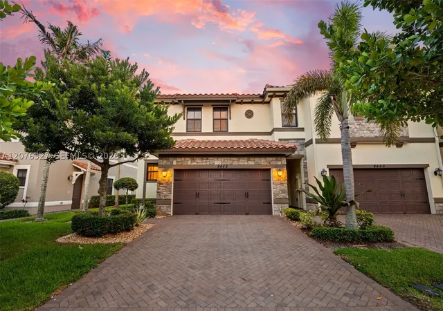 Photo 1 of Townhouse for sale at 8442 Lake Majesty Ln, Parkland, FL 33076 | MLS# A12076327 | Listing updated on 2026-09-13