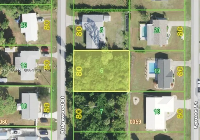 Photo 3 of Land for sale at 549 Ridgewood St, Port Charlotte, FL 33952 | MLS# A12085460 | Listing updated on 2026-09-09