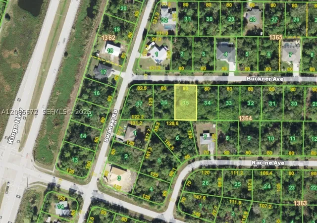 Photo 4 of Land for sale at 23351 Buckner Ave, Port Charlotte, FL 33980 | MLS# A12085672 | Listing updated on 2026-09-09