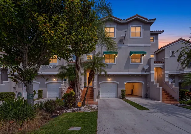 Photo 1 of Townhouse for sale at 1354 Nw 126th Way, Sunrise, FL 33323 | MLS# A12085703 | Listing updated on 2026-09-23
