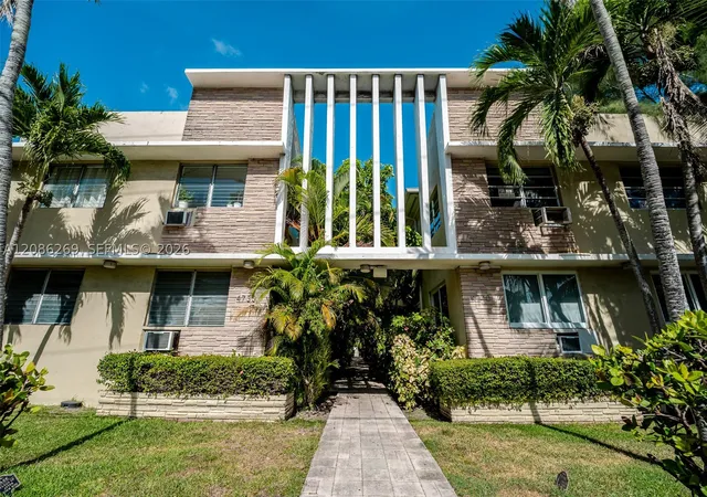Photo 1 of Condo for sale at 4740 Pine Tree Dr #20, Miami Beach, FL 33140 | MLS# A12086269 | Listing updated on 2026-09-14