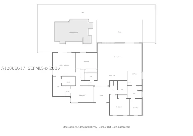 Photo 3 of Single family home for sale at 12855 SW 116th Street, Miami, FL 33186 | MLS# A12086617 | Listing updated on 2026-09-14