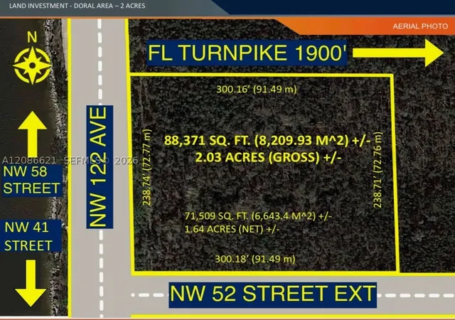 Photo 4 of Land for sale at NW 122 52, Doral, FL 33178 | MLS# A12086621 | Listing updated on 2026-09-12