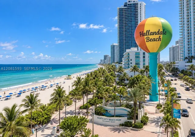 Photo 1 of Condo for sale at 2200 E Hallandale Beach Blvd #610, Hallandale Beach, FL 33009 | MLS# A12081593 | Listing updated on 2026-09-12