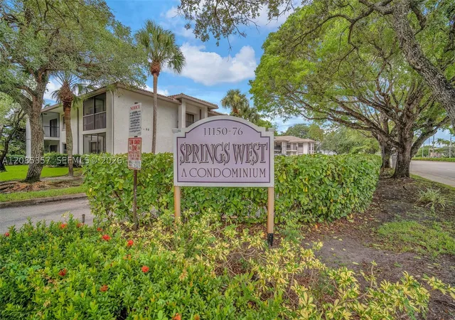Photo 1 of Condo for sale at 11158 W Sample Rd #11158, Coral Springs, FL 33065 | MLS# A12085357 | Listing updated on 2026-09-16