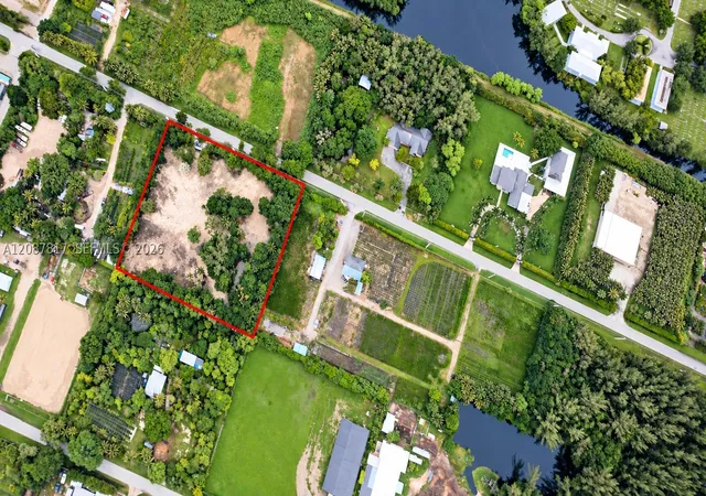 Photo 2 of Land for sale at 5200 Sw 210th Terrace, Southwest Ranches, FL 33332 | MLS# A12087817 | Listing updated on 2026-09-12